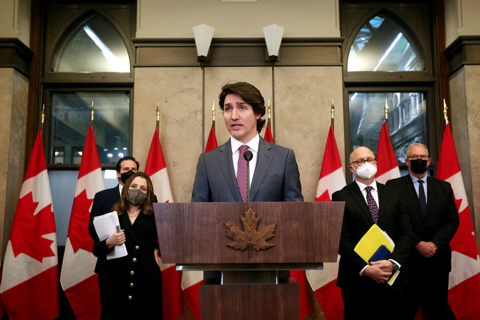 Justin Trudeau, forsætisráðherra Kanada.