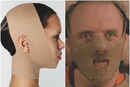 Nýrri aðhaldsvöru SKIMS hefur verið líkt við bitgrímu Hannibal Lecter.