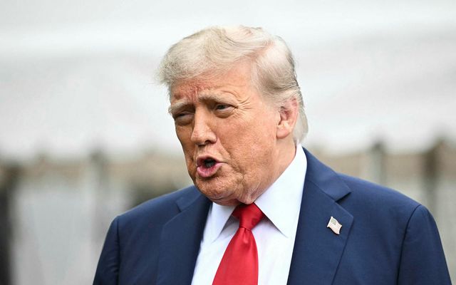 Donald Trump Bandaríkjaforseti.