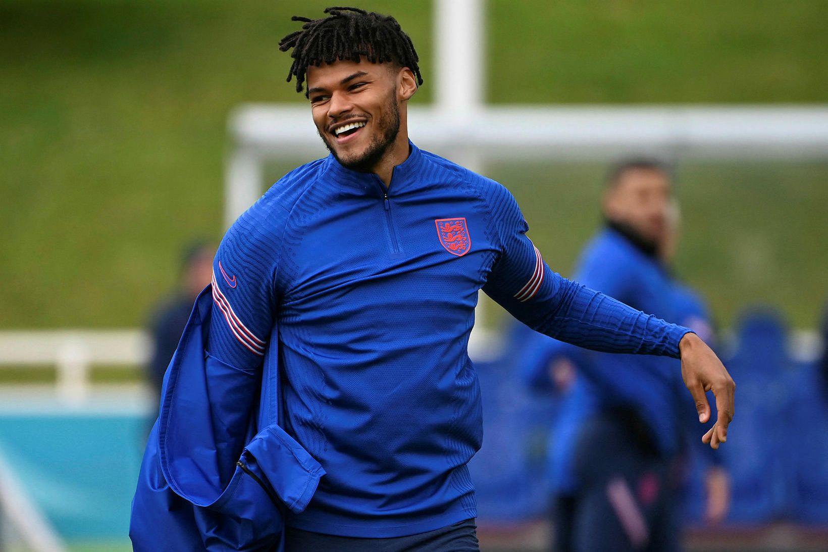 Tyrone Mings lék í vörn Englands í fyrstu tveimur leikjunum …