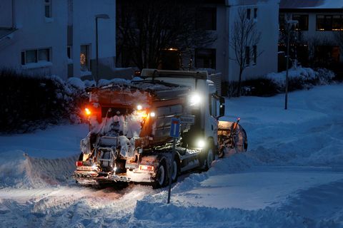 The city is still working on clearing up many areas all over the city.