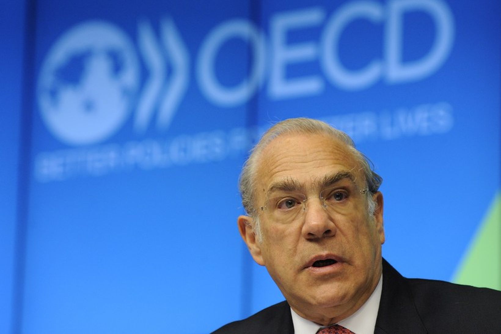 José Ángel Gurría er framkvæmdastjóri OECD.