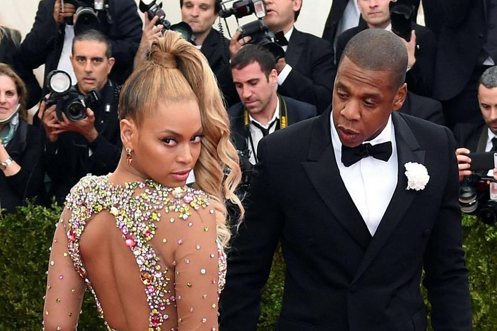 Beyoncé og Jay-Z kynntust árið 2000.