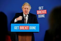Boris Johnson leggur mikla áherslu á að klára Brexit en vill ekki blanda fjölskyldu sinni …