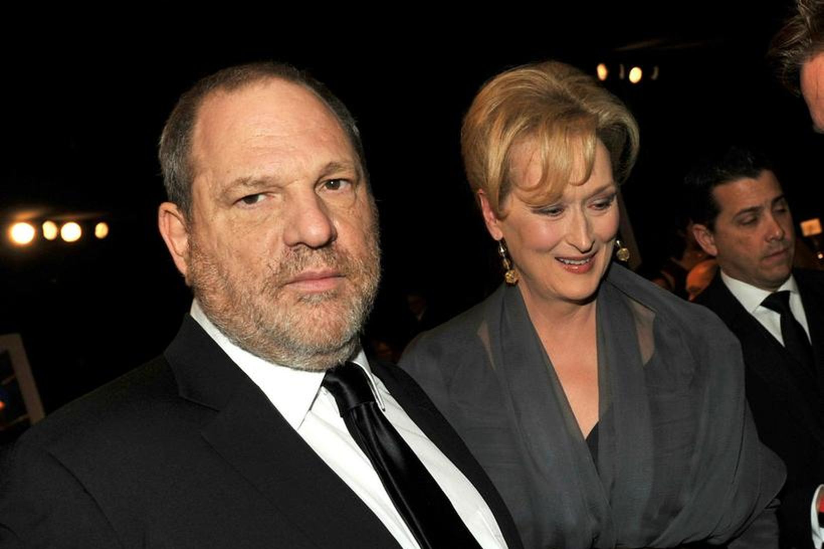 Harvey Weinstein og Meryl Streep.