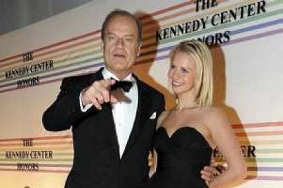 Kelsey Grammer og nýja konan, Kayte Walsh.