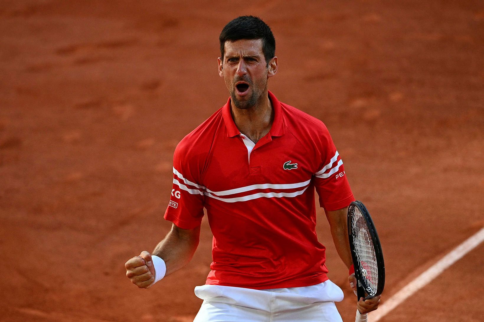 Novak Djokovic hafði betur í hörkuúrslitaeinvígi.