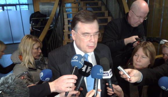 Stjórnarsamstarfi lokið