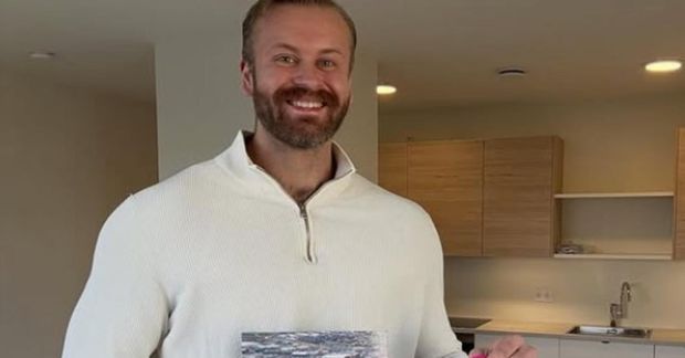 Theodór Már Guðmundsson hefur fest kaup á sinni fyrstu íbúð.