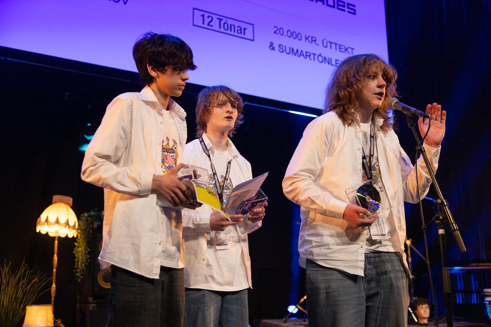 Falinn Gjóður sigraði í Músíktilraunum