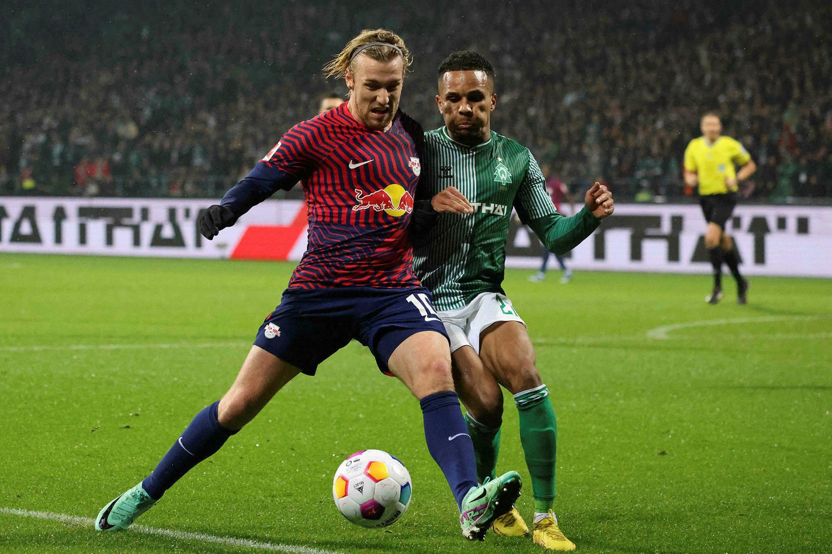 Leipzig missteig sig gegn Werder Bremen.