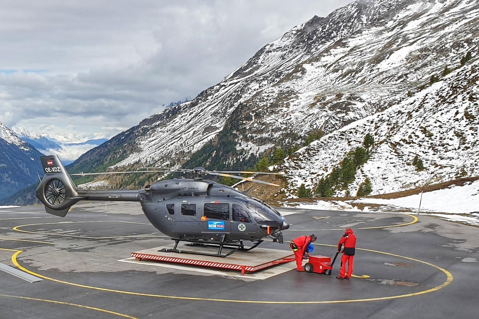 Airbus H145-þyrlur eru notaðar í flestöllum nágrannalöndum.