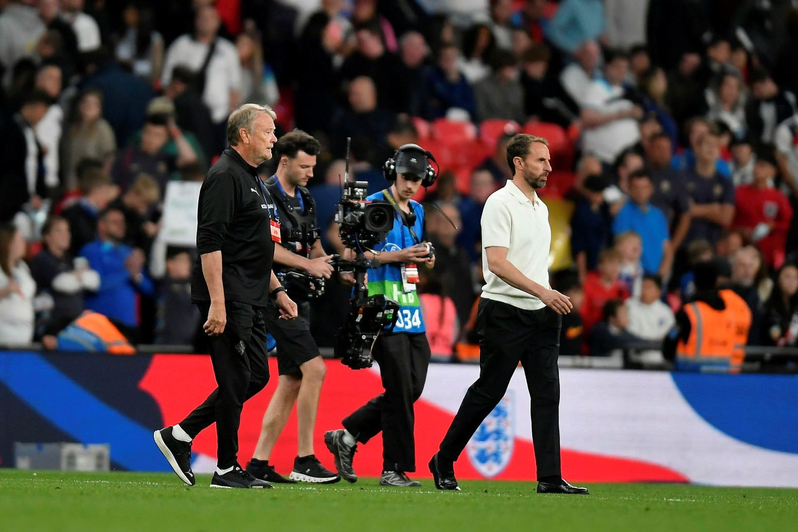 Åge Hareide og Gareth Southgate