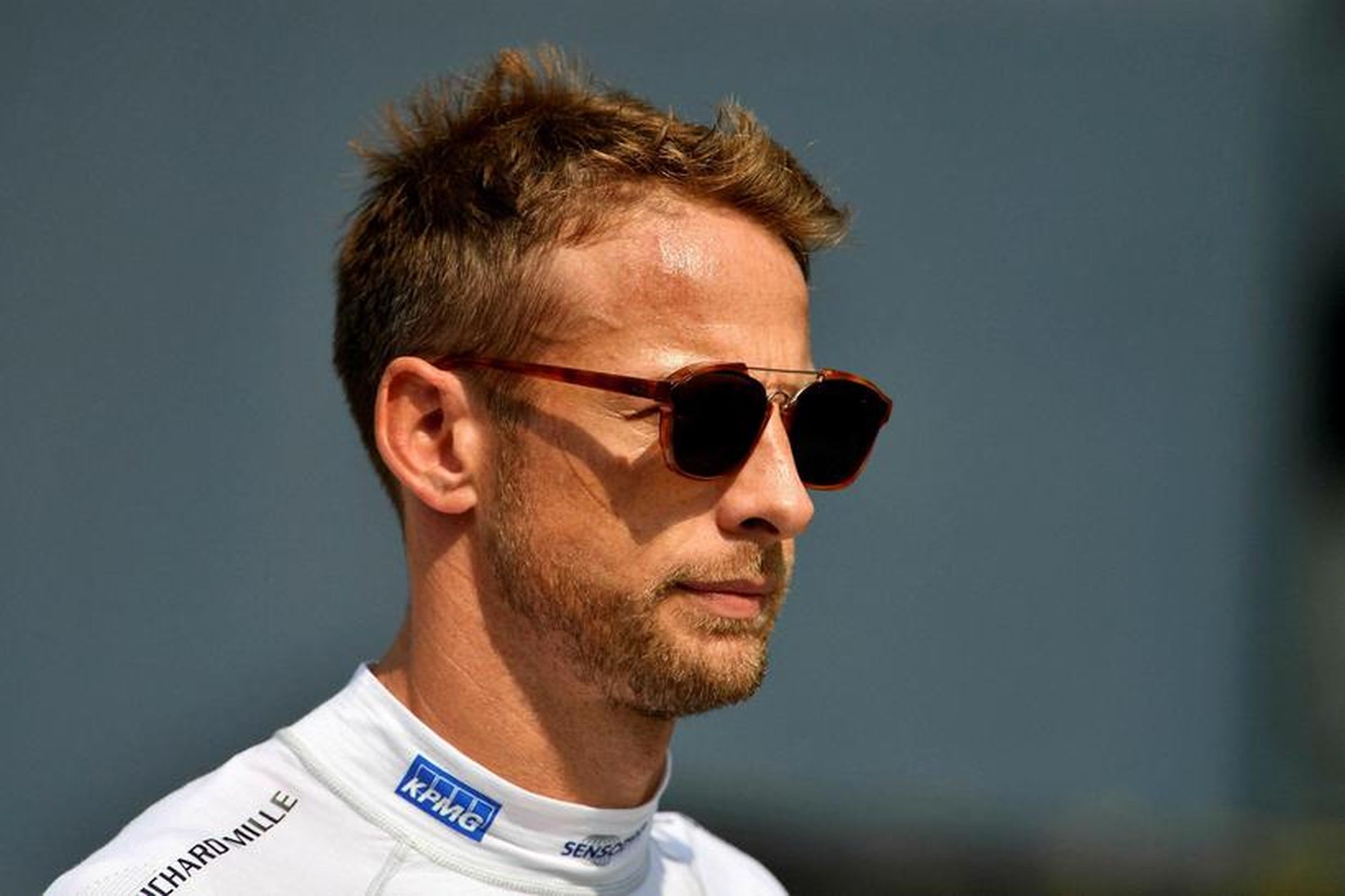 Jenson Button í Monza.