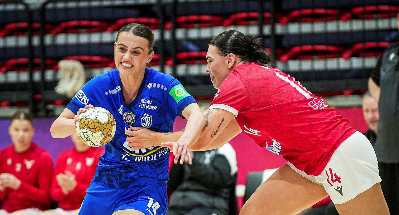 Sara Dögg Hjaltadóttir lék mjög vel.