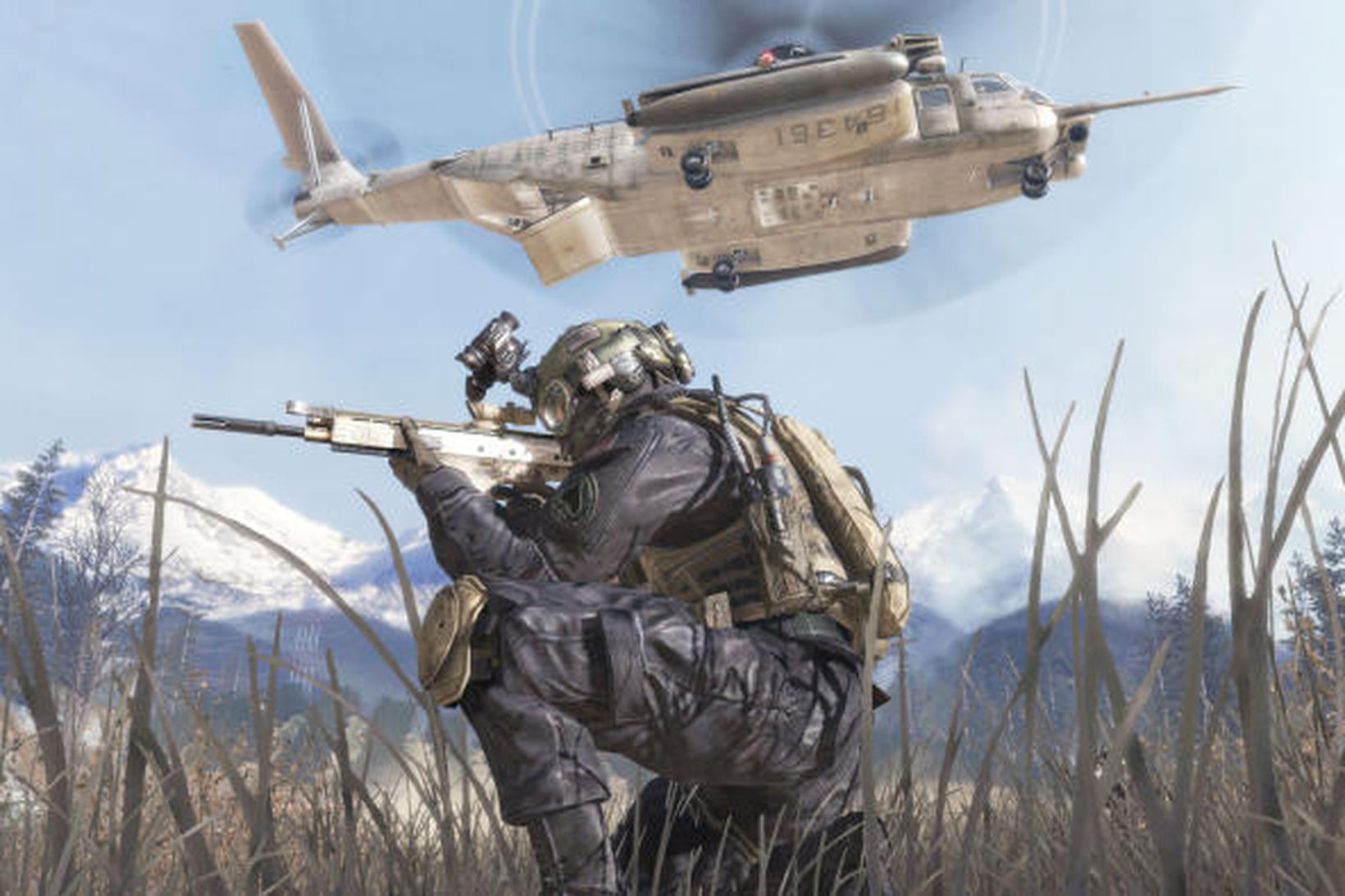 Skjámynd úr leiknum Call of Duty: Modern Warfare 2.