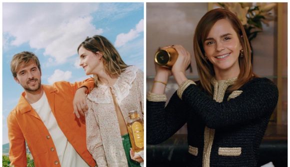 Stórleikkonan Emma Watson er mætt í vínbransann