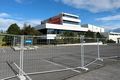 Hliðin gegnt Kringlunni Byggingin vinstra megin er skrifstofuhús en byggingin hægra megin hýsti í byrjun prentsmiðju Morgunblaðsins.