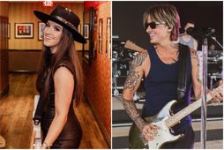 Maggie Baugh og Keith Urban.