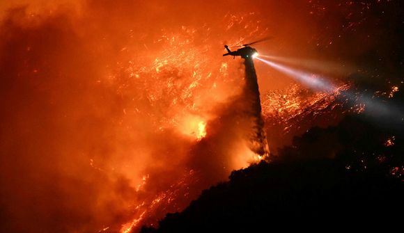 Vara við hættulegum vindum í Los Angeles