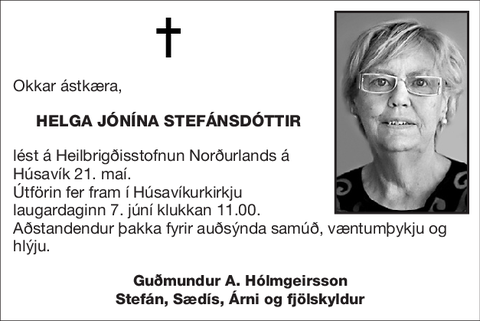 Helga Jónína Stefánsdóttir