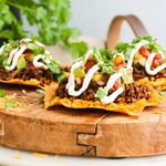 Ferskt og brakandi sumar-tacos með sumarsalsa