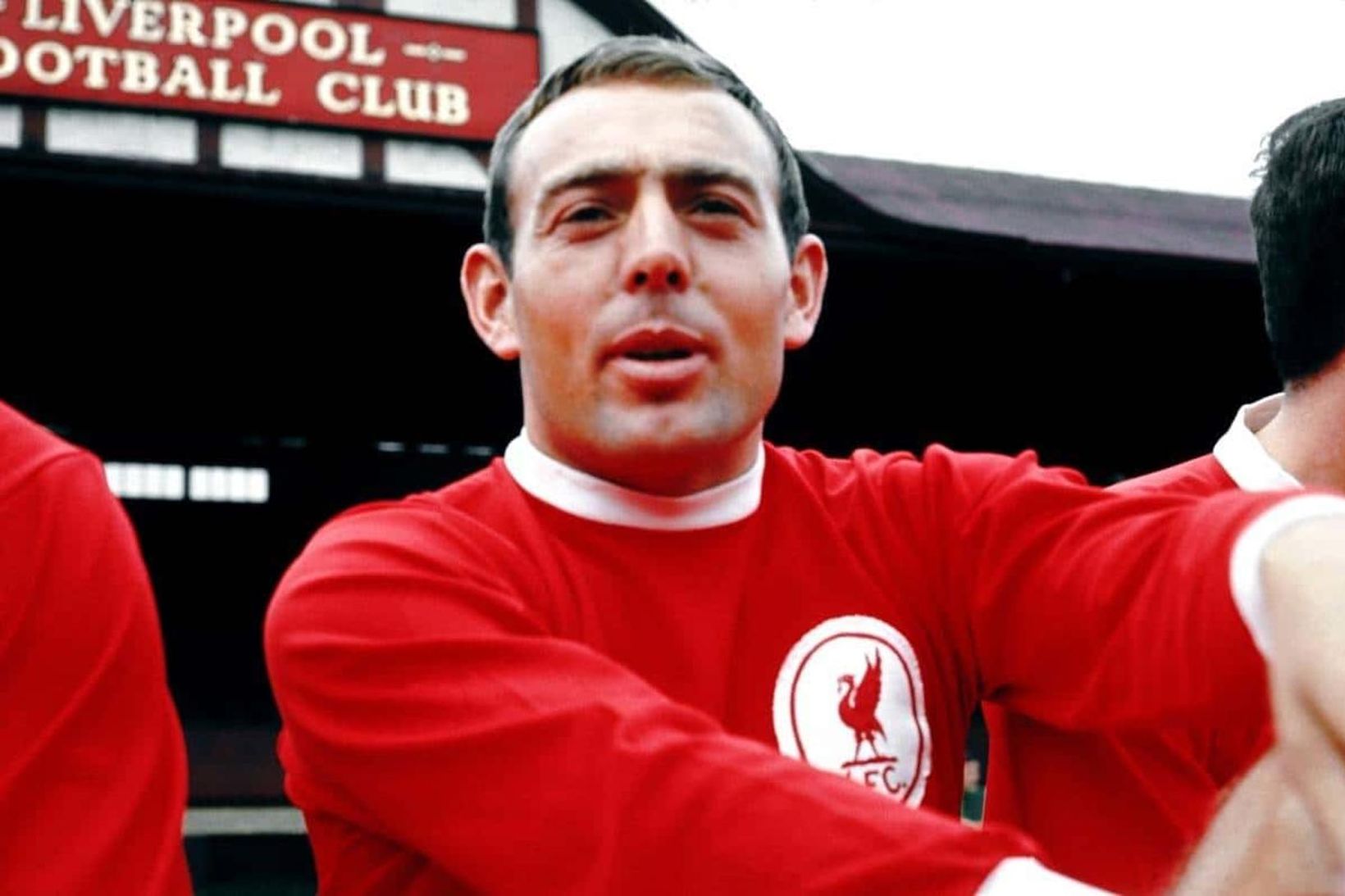 Ian St. John lék í áratug með Liverpool.