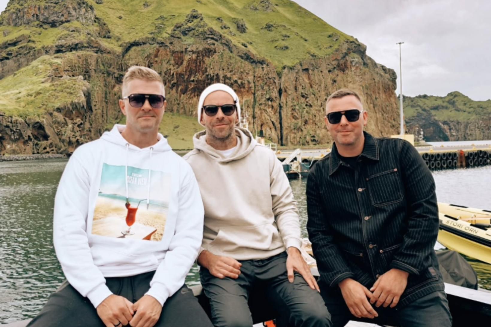 Egill Einarsson, Auðunn Blöndal og Steinþór Hróar Steinþórsson, þríeykið úr …