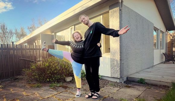 Daði og Árný keyptu sér hús 