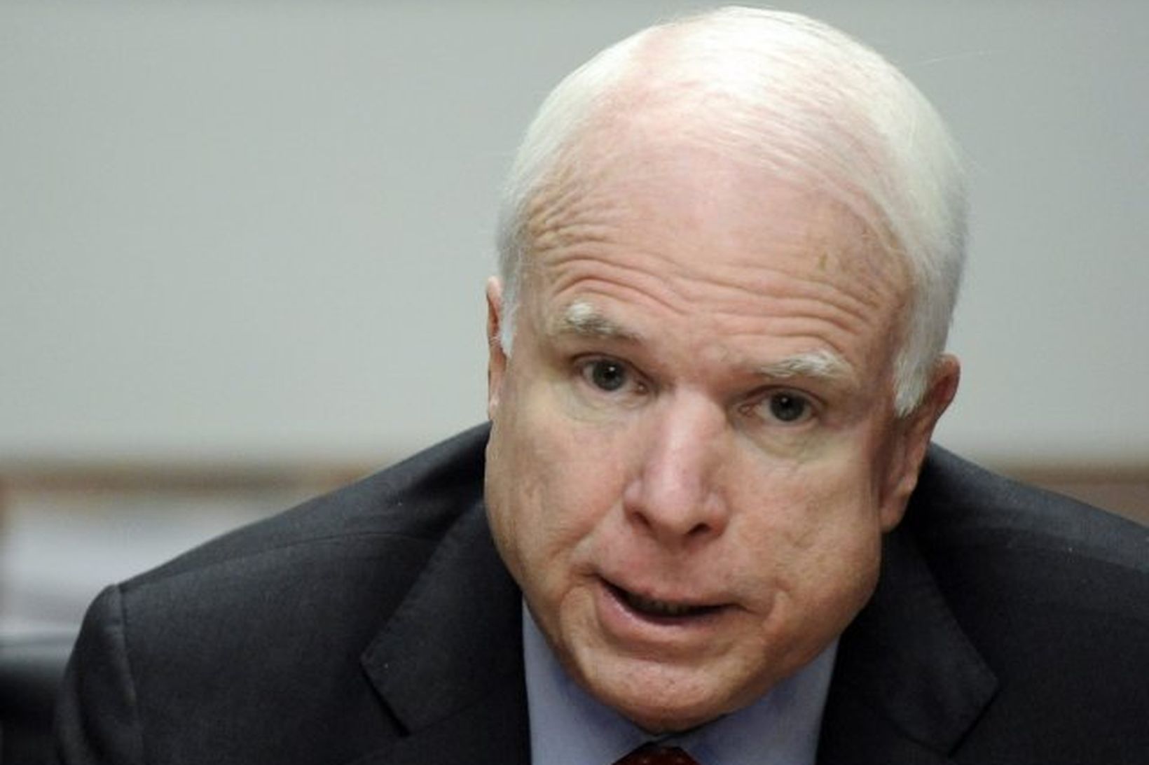McCain varð fyrir vonbrigðum með flokkssystkini sín.