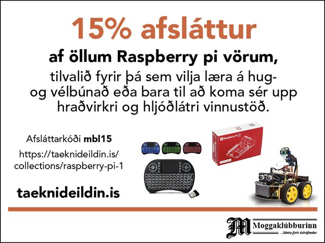 Raspberry tlknivörur - Tæknideildin