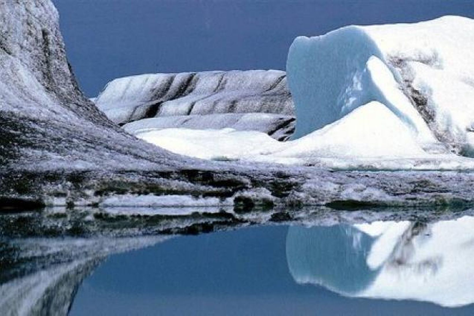 Jökulsárlón á Breiðamerkursandi