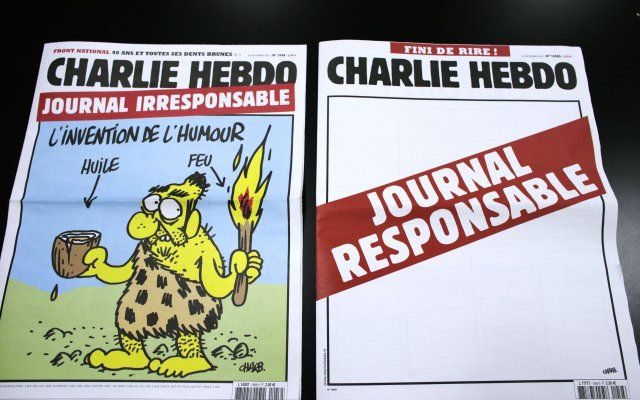 Útgáfa Charlie Hebdo sem gerði allt vitlaust