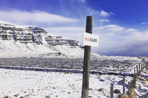 Havarí is located in the remote fjord of Berufjörður in East Iceland.