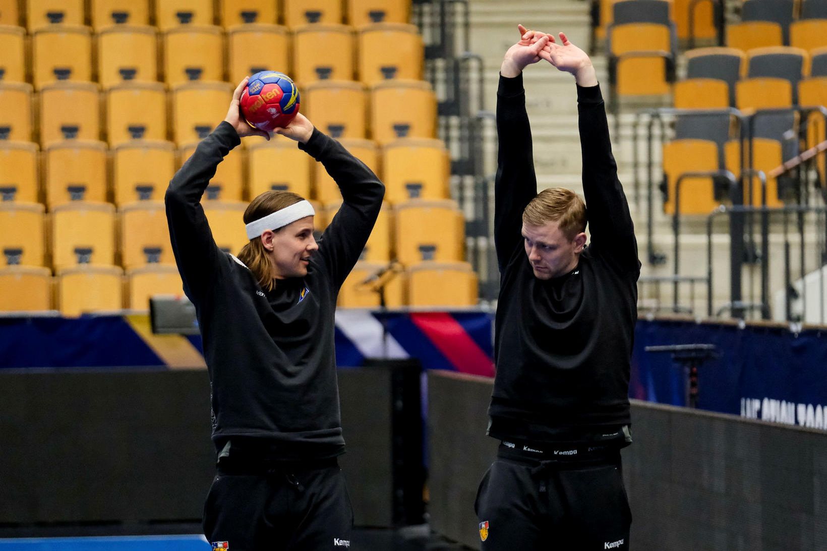 Bjarki Már Elísson og Aron Pálmarsson léku vel.