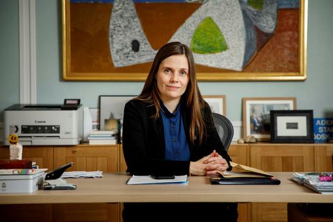 Katrín Jakobsdóttir, Prime Minister of Iceland.