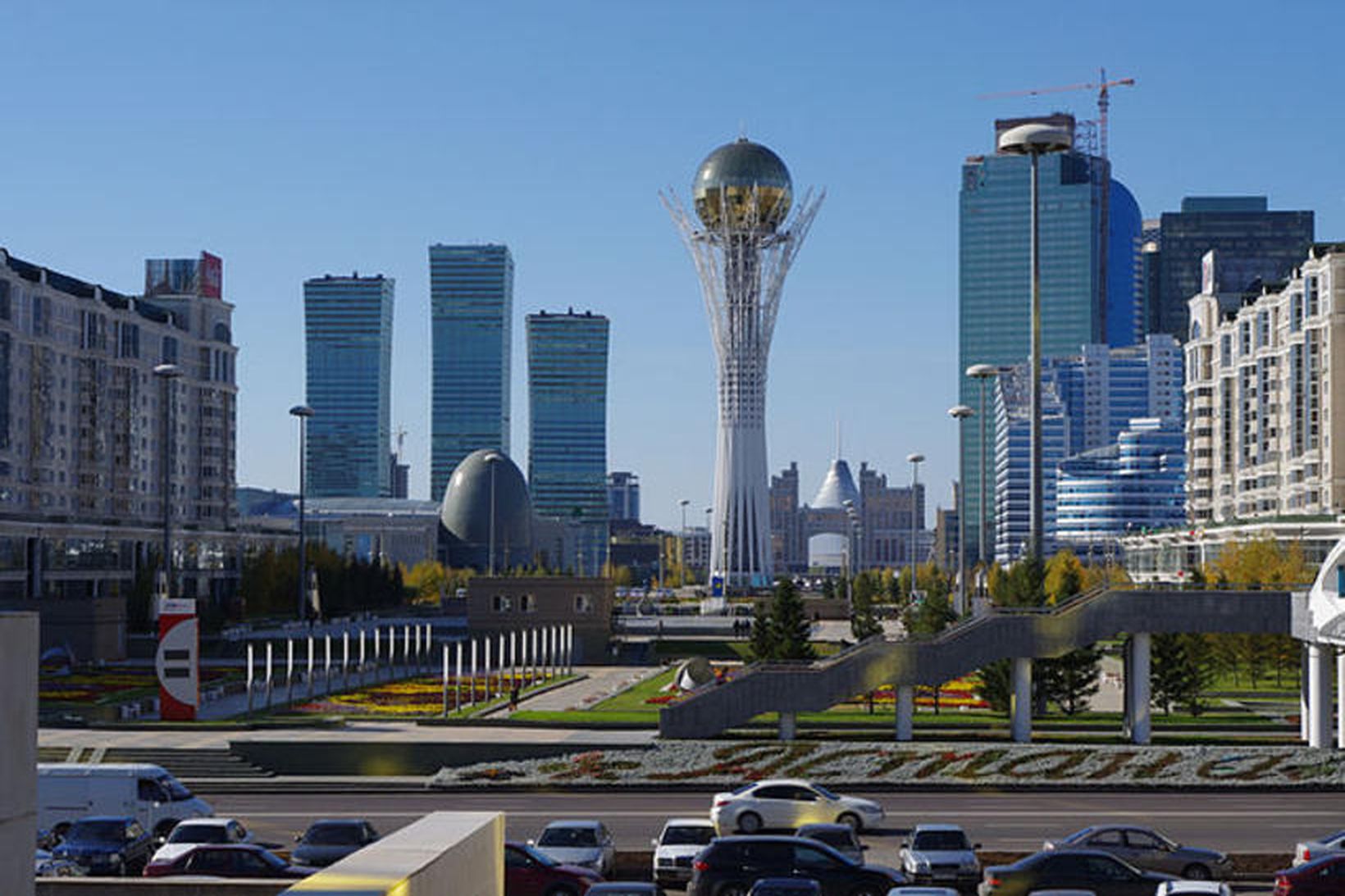 Astana er glæsileg borg, enda að mestu byggð á síðustu …