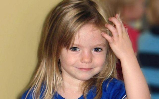 Madeleine McCann var þriggja ára er hún hvarf frá hóteli í Portúgal.