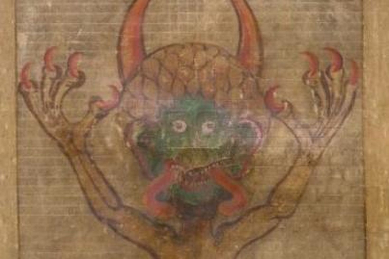Djöfullinn eins og hann birtist í Codex Gigas.