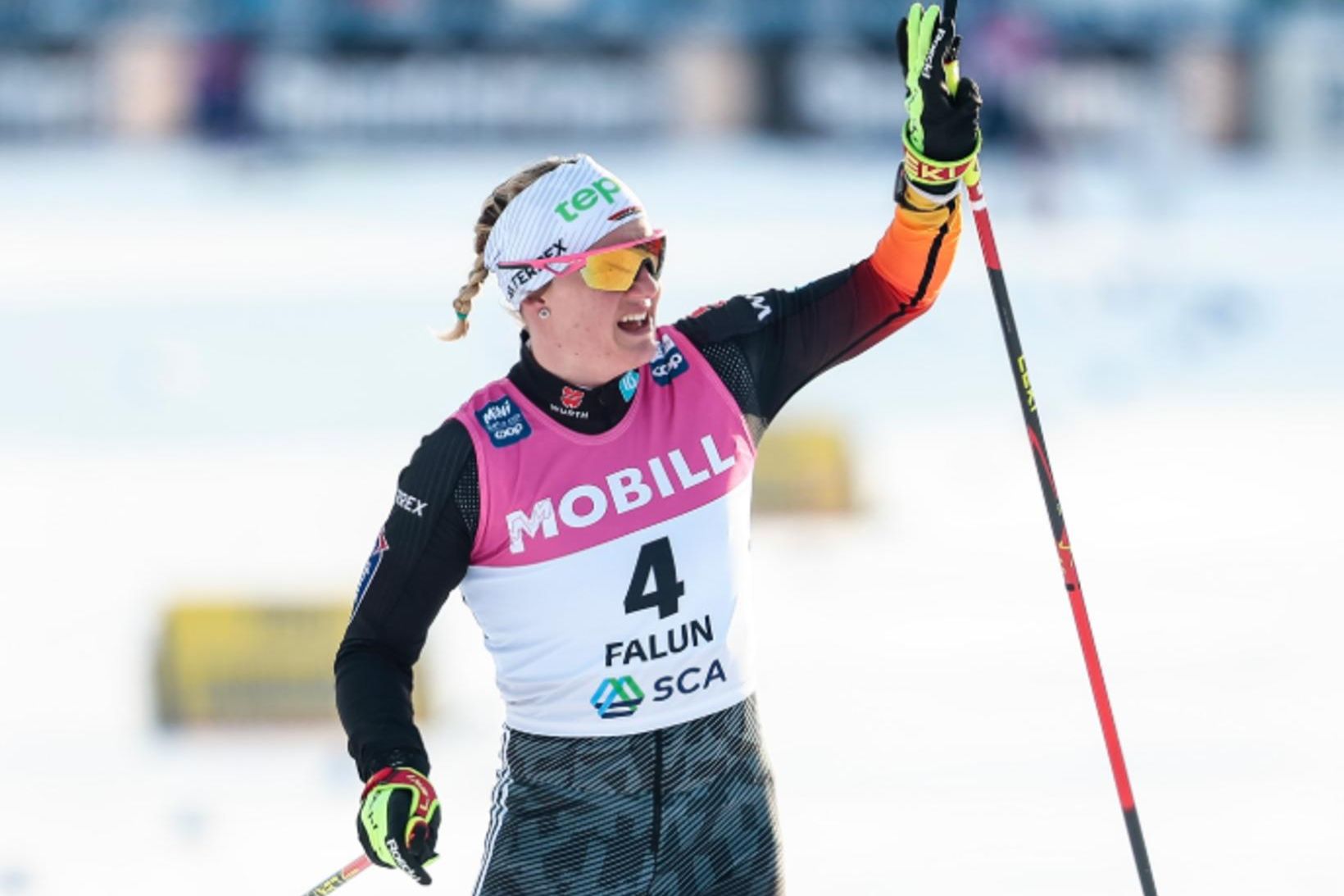 Dæmd í átján mánaða bann