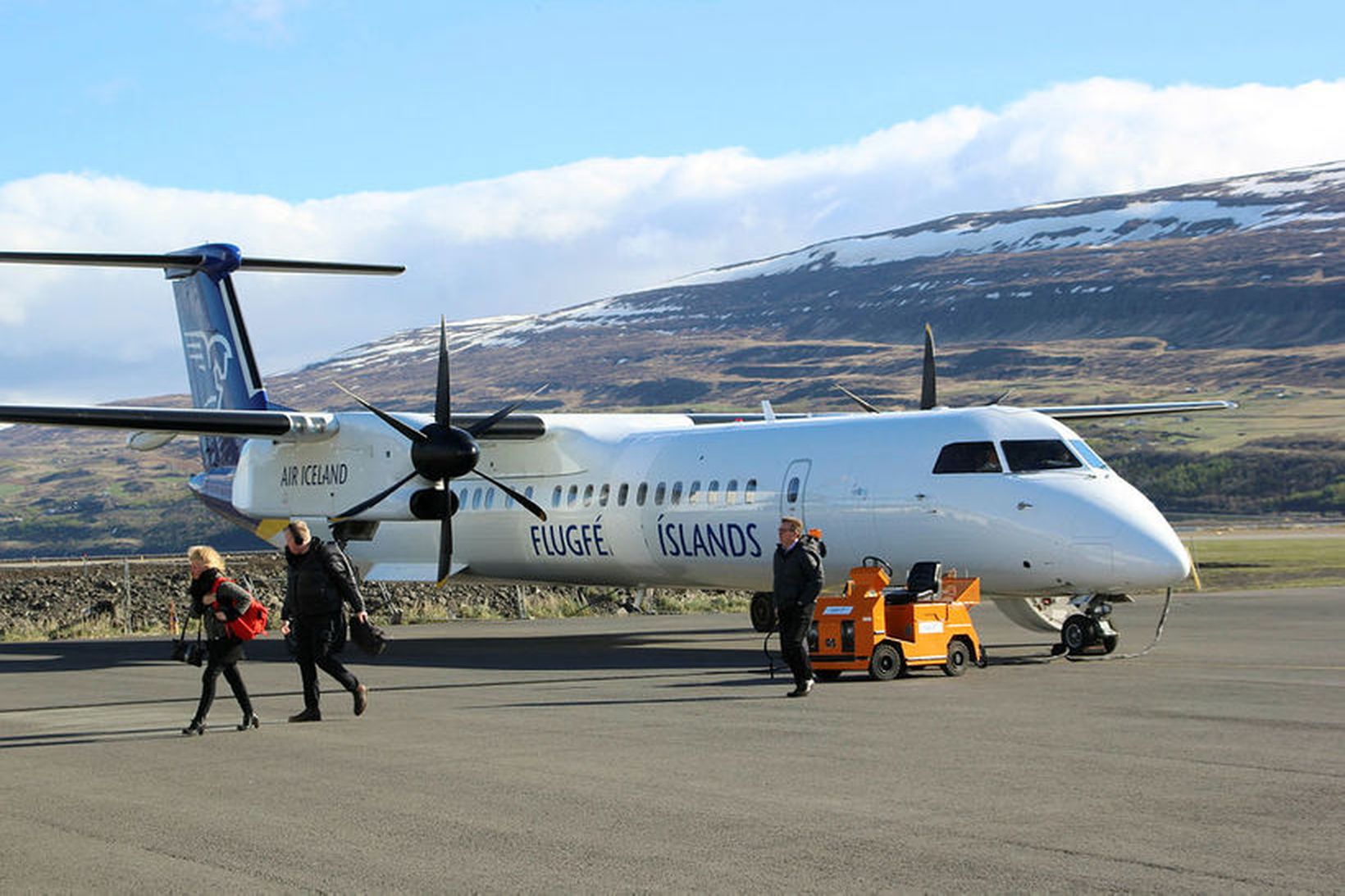 Flugvél Air Iceland Connect.