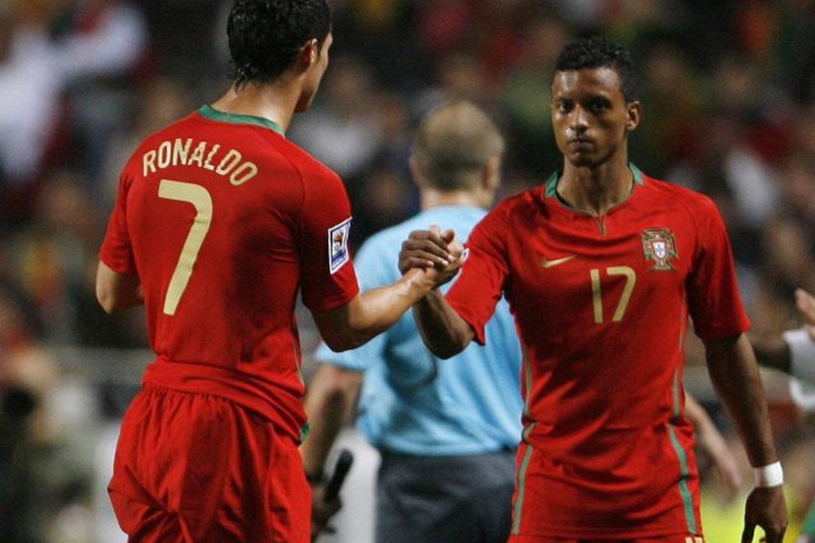 Cristiano Ronaldo og Nani eiga fyrir höndum tvo leiki með …