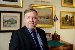 Sigmundur Davíð Gunnlaugsson, formaður Miðflokksins.