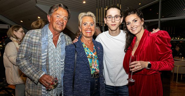 Hjörtur Magni Jóhannsson, Ebba Margrét Magnúsdóttir, Enok og Guðrún Árný Karlsdóttir.