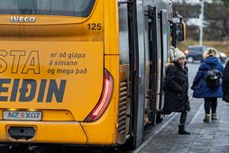 Farþegum Strætó hefur fjölgað undanfarin ár.