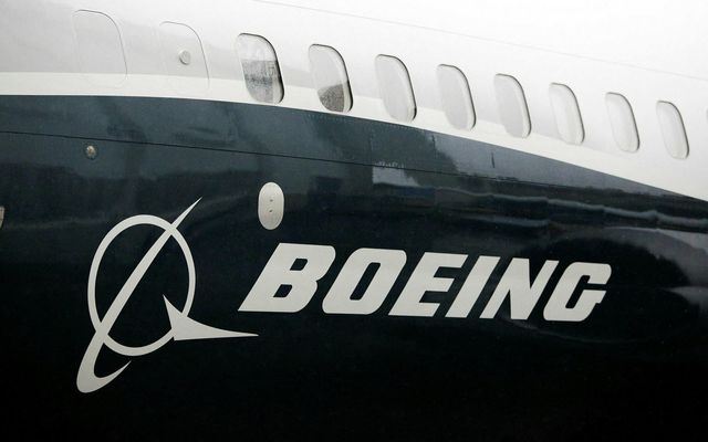 Flugvél Boeing af tegundinni 737 MAX 9.