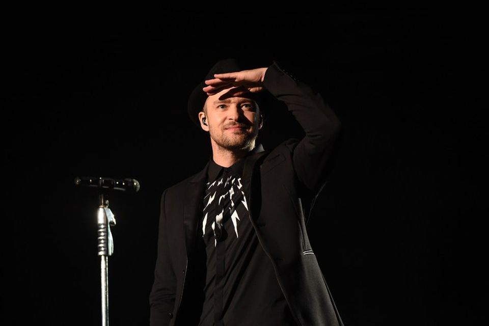 Justin Timberlake á Mawazine tónlistarhátíðinni í Rabat í Marokkó.