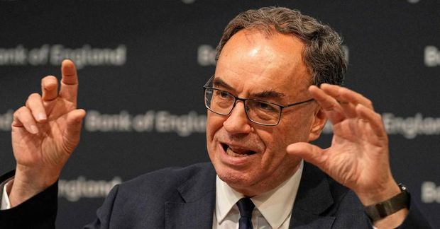 Andrew Bailey bankastjóri Englandsbanka.