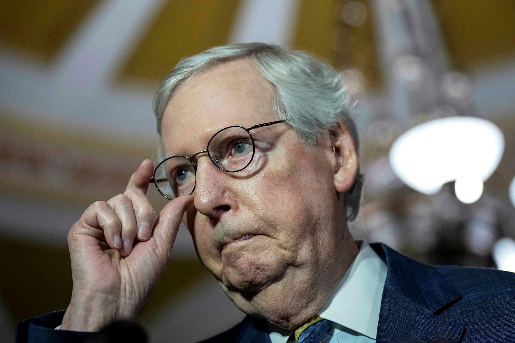 Mitch McConnell, leiðtogi Repúblikana í öldungadeild Bandaríkjaþings.