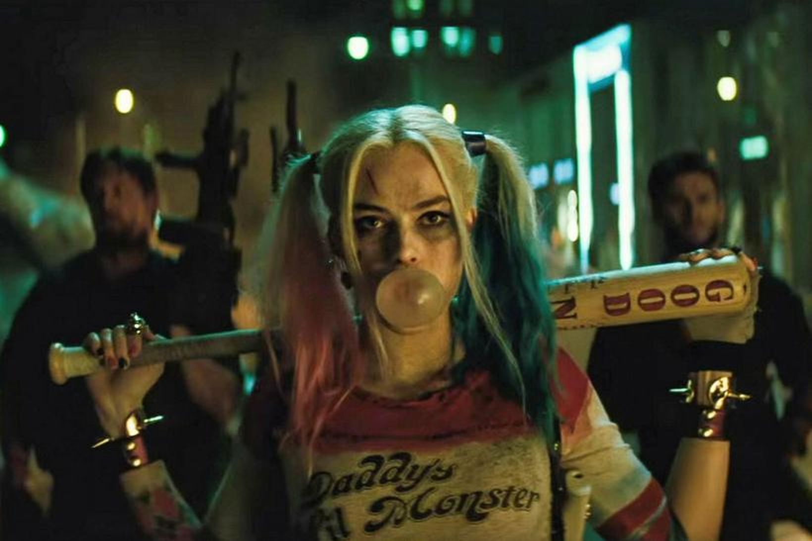 Margot Robbie í hlutverki sínu sem Harley Quinn.